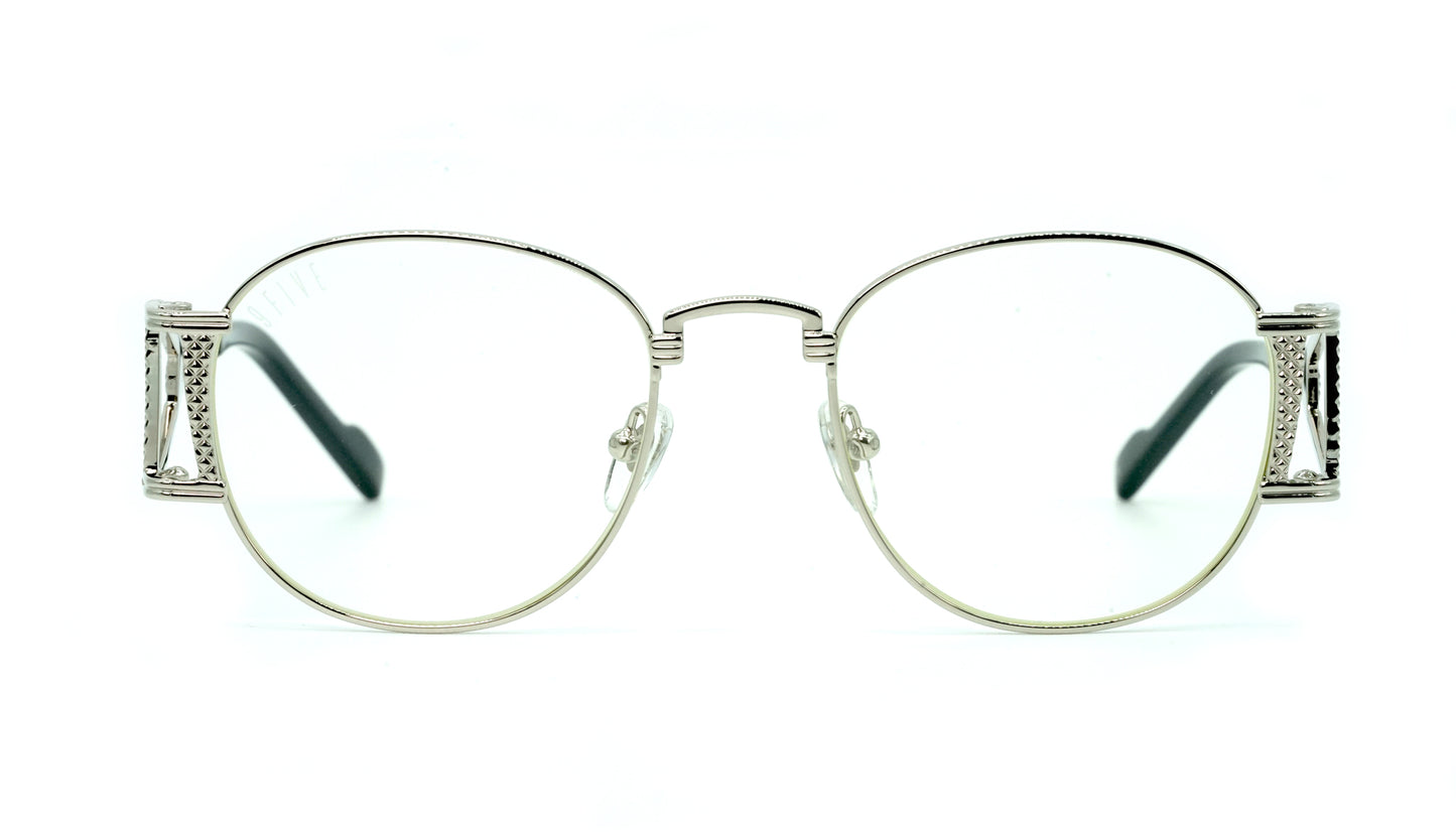 9FIVE Legacy Platinum Clear Lens Glasses