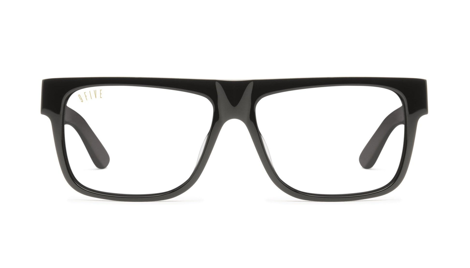 9FIVE 21 Black Clear Lens Glasses