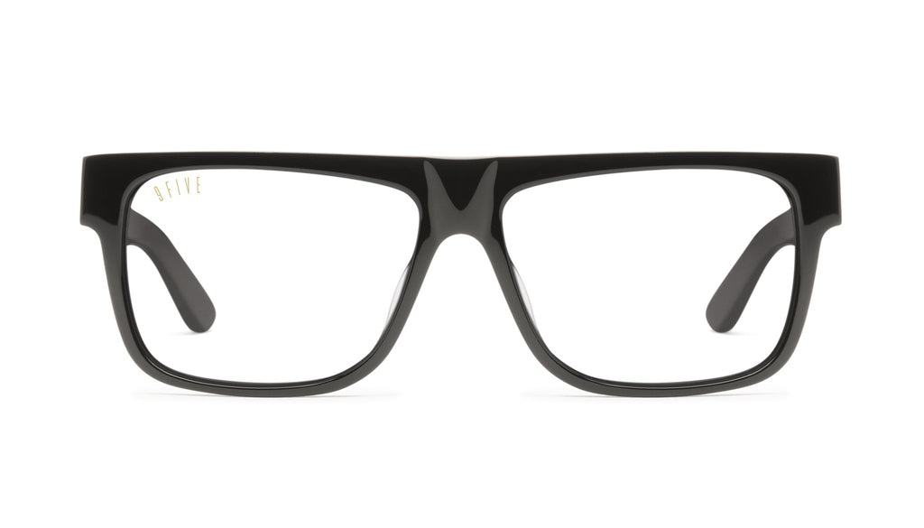 9FIVE 21 Black Clear Lens Glasses