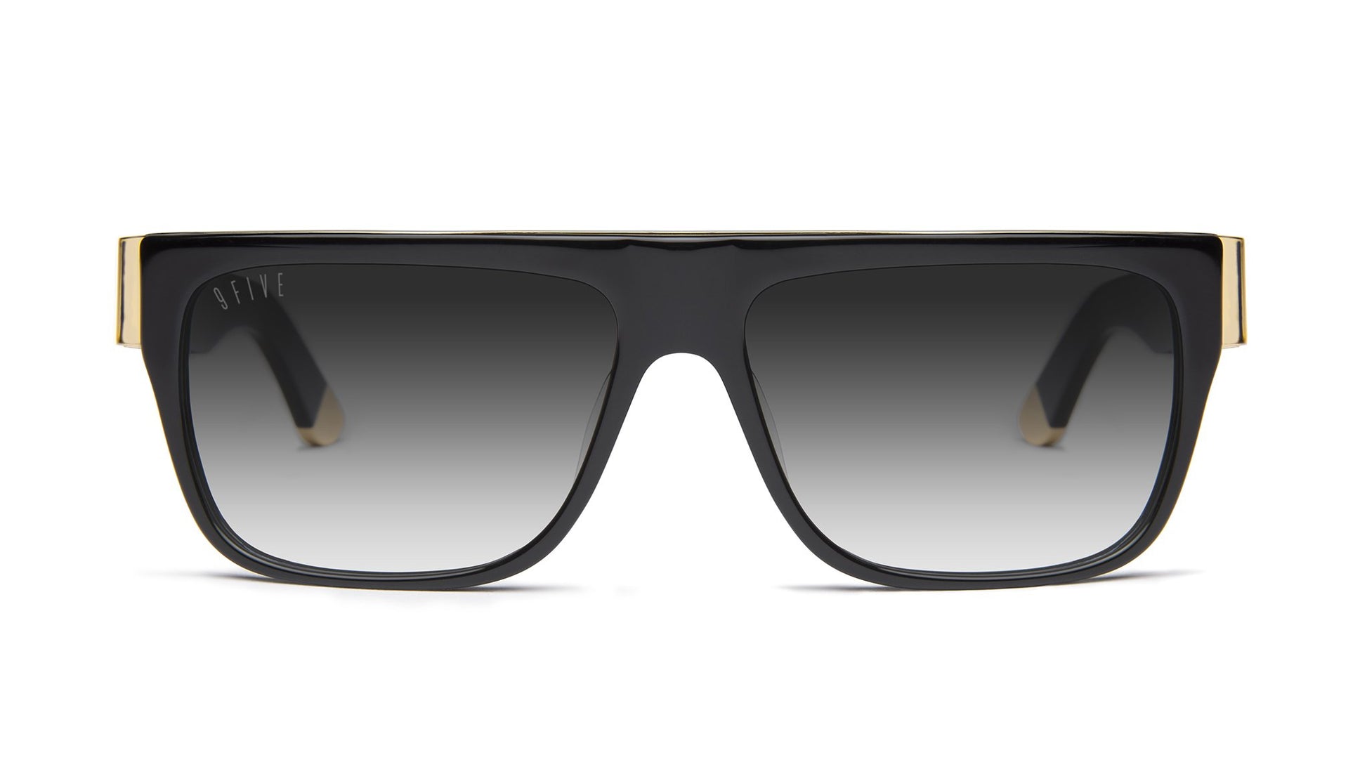 9FIVE 22 Black & 24k Gold - Gradient Sunglasses