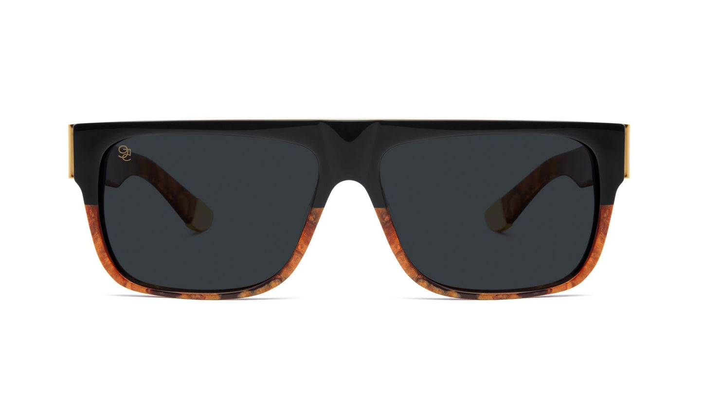 9FIVE 22 Gold Marble Sunglasses