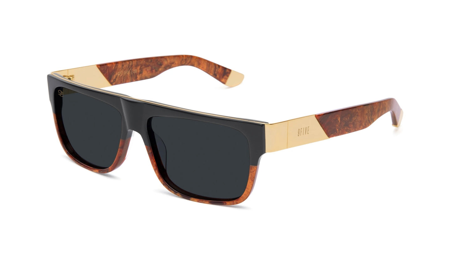 9FIVE 22 Gold Marble Sunglasses