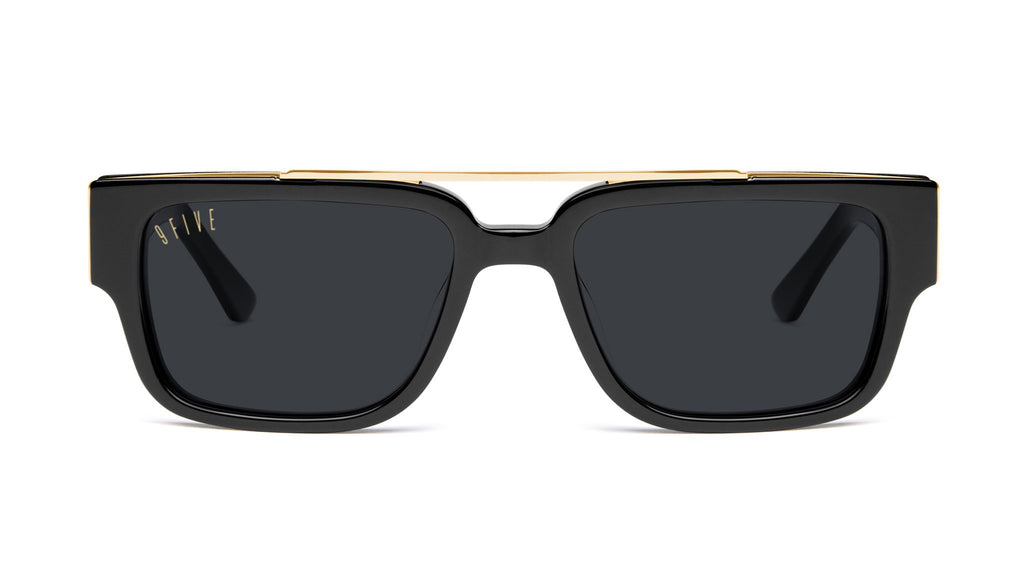 9FIVE 24 Black & Gold Sunglasses