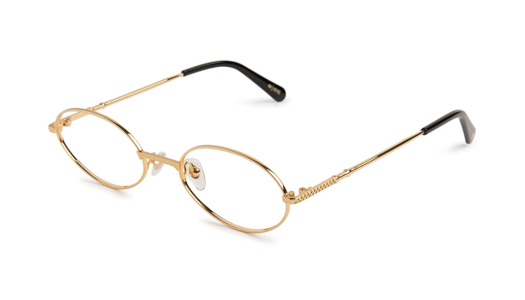 9FIVE 40 Gold Clear Lens Glasses
