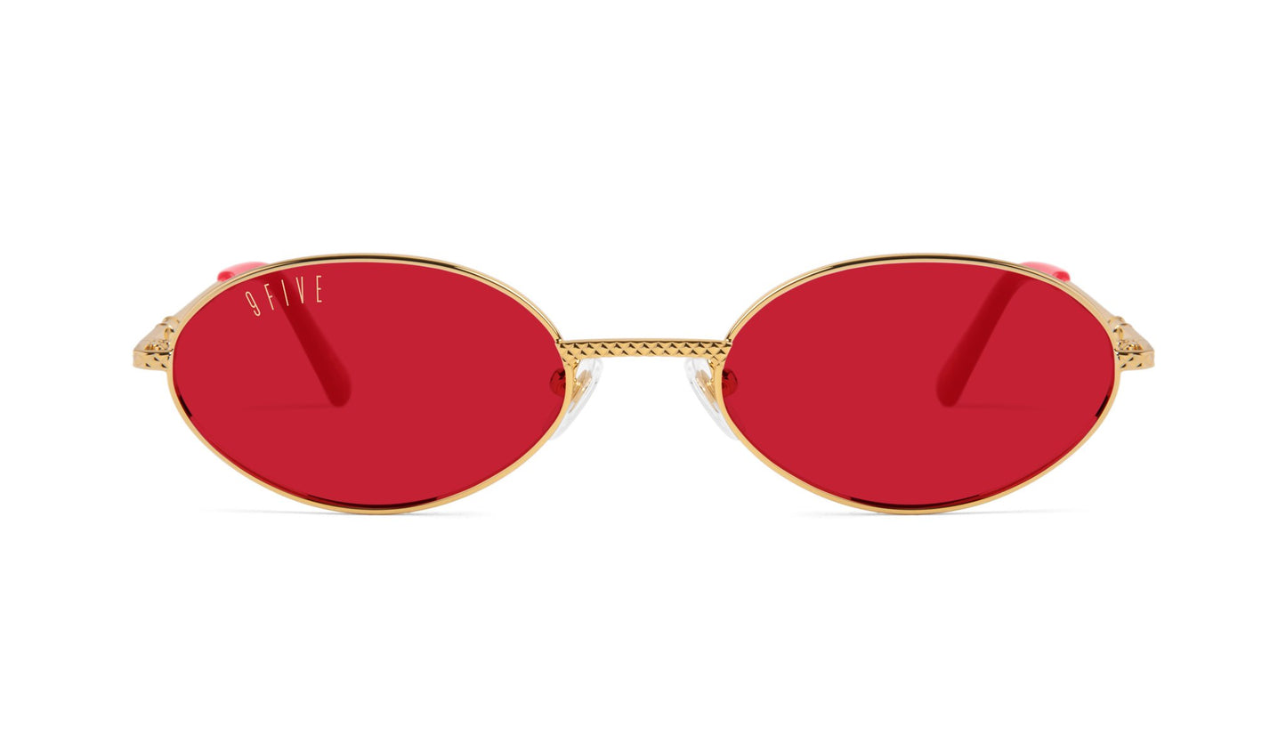 [SECOND HAND] 9FIVE 40 Red Eye - Red Sunglasses