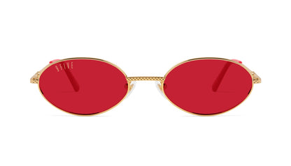 [SECOND HAND] 9FIVE 40 Red Eye - Red Sunglasses