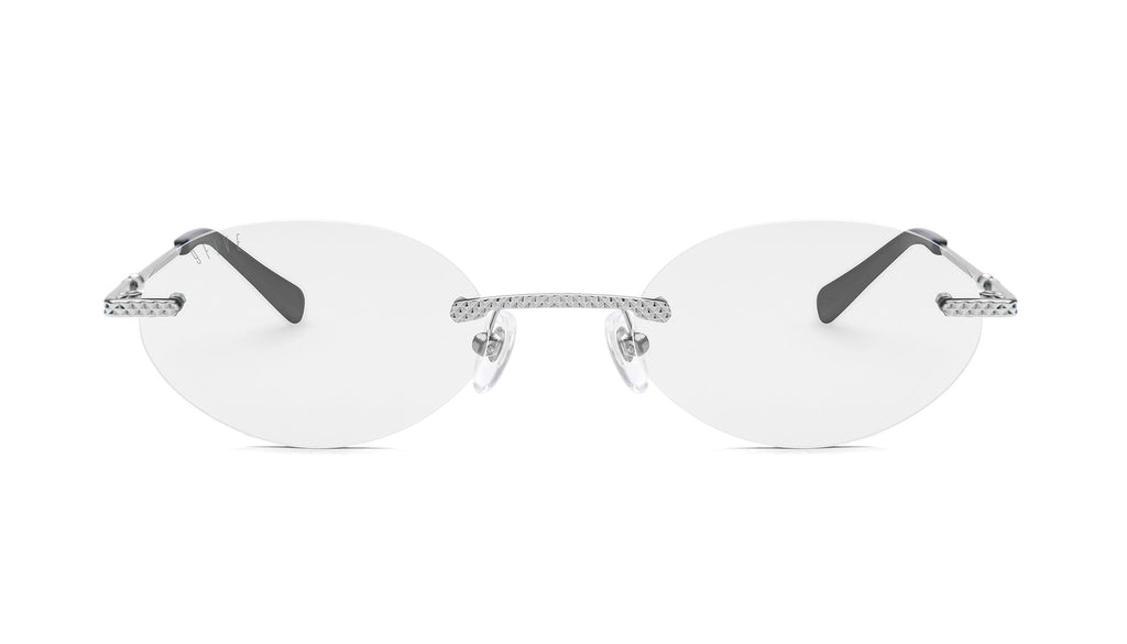 9FIVE 40 Lite Platinum Clear Lens Glasses