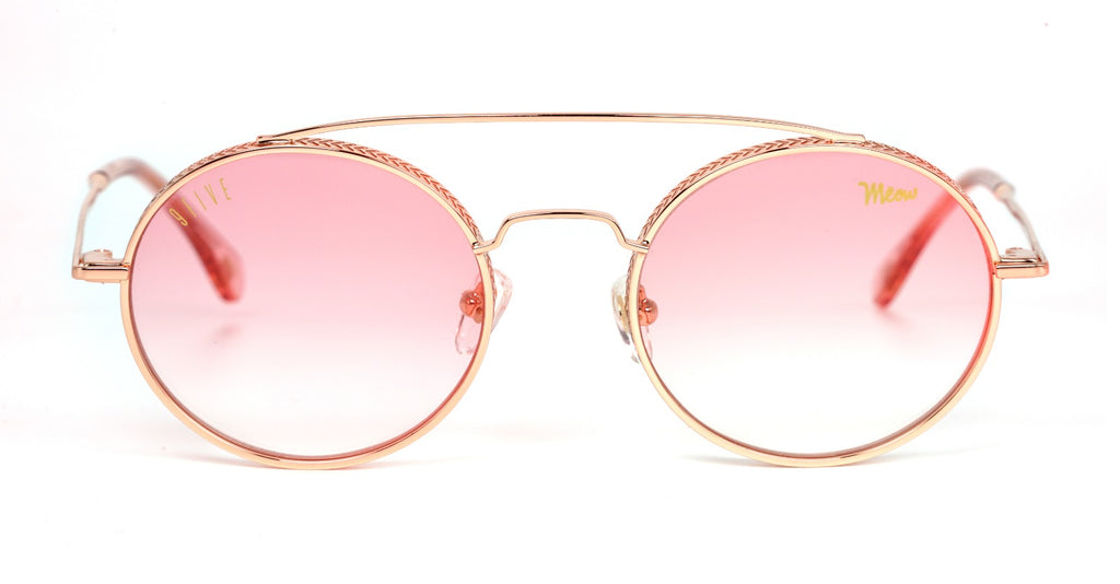 9FIVE 50-50 Rose Gold – Rose Gradient Sunglasses – Limited