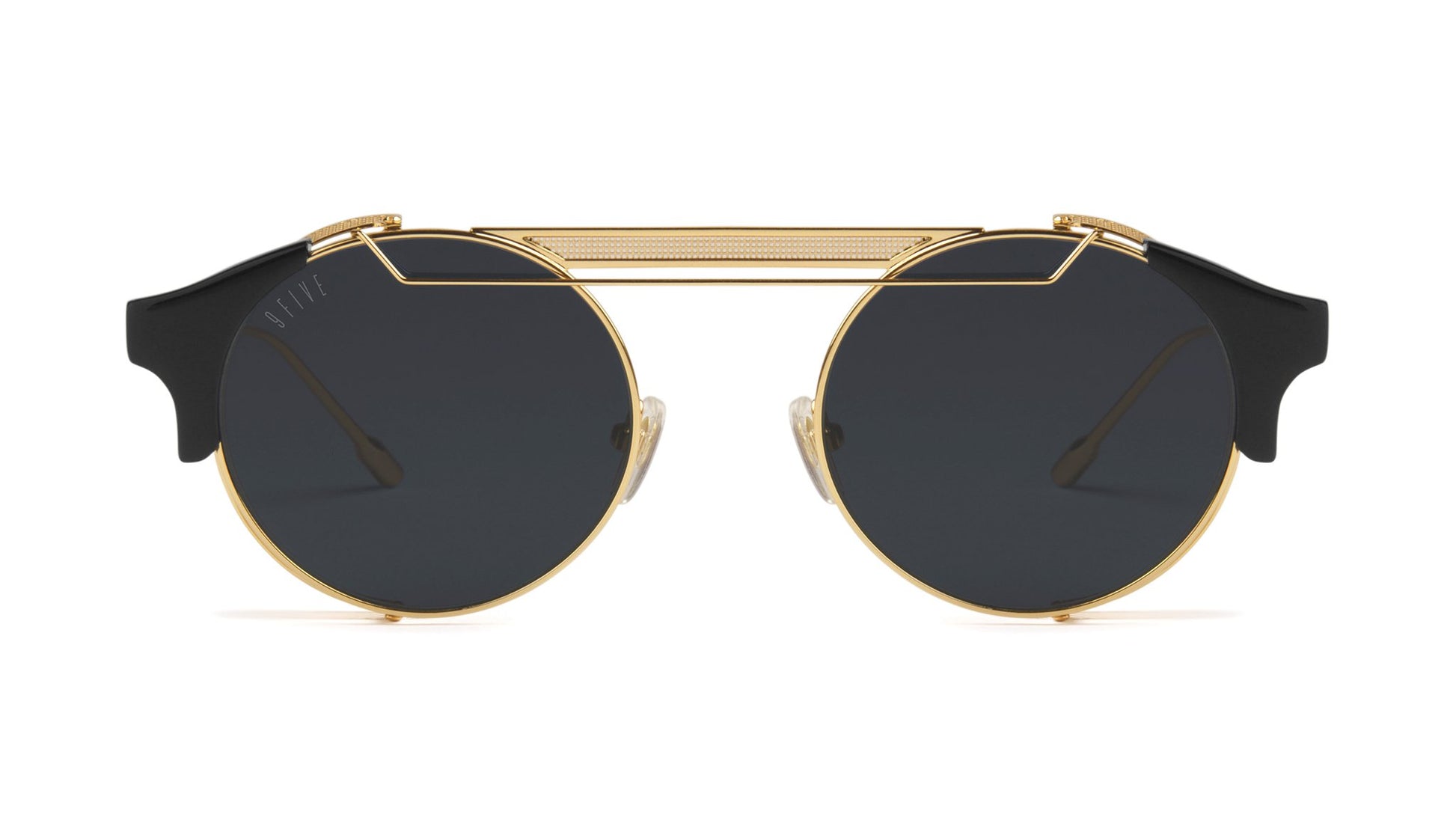 9FIVE 88 Black & 24k Gold Sunglasses