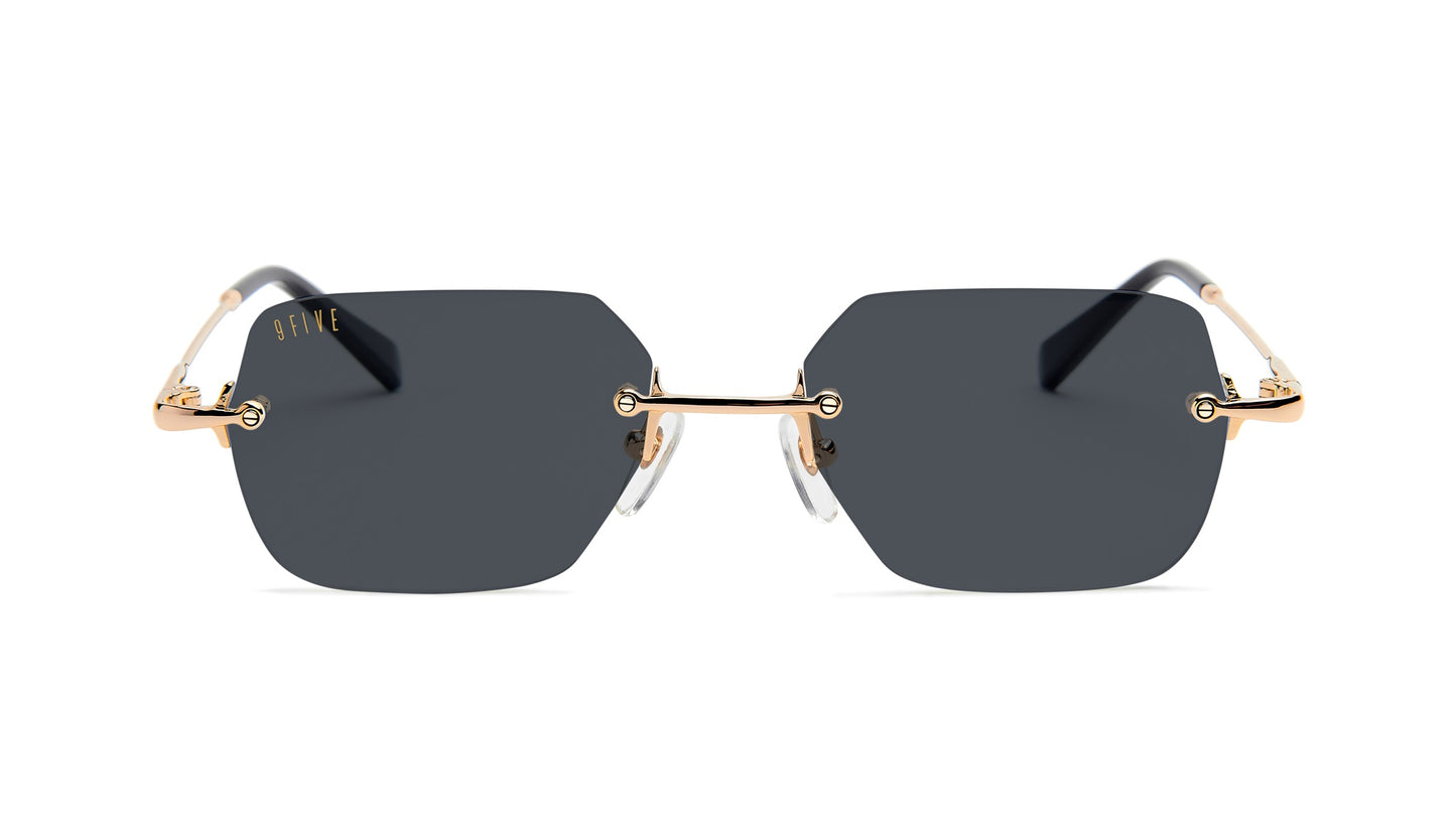 9FIVE Clarity Lite Gold Sunglasses