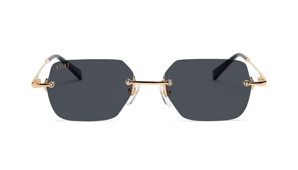 9FIVE Clarity Gold Sunglasses