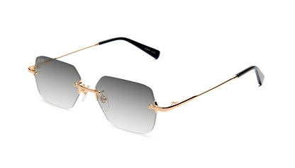 9FIVE Clarity Lite Gold - Gradient Sunglasses
