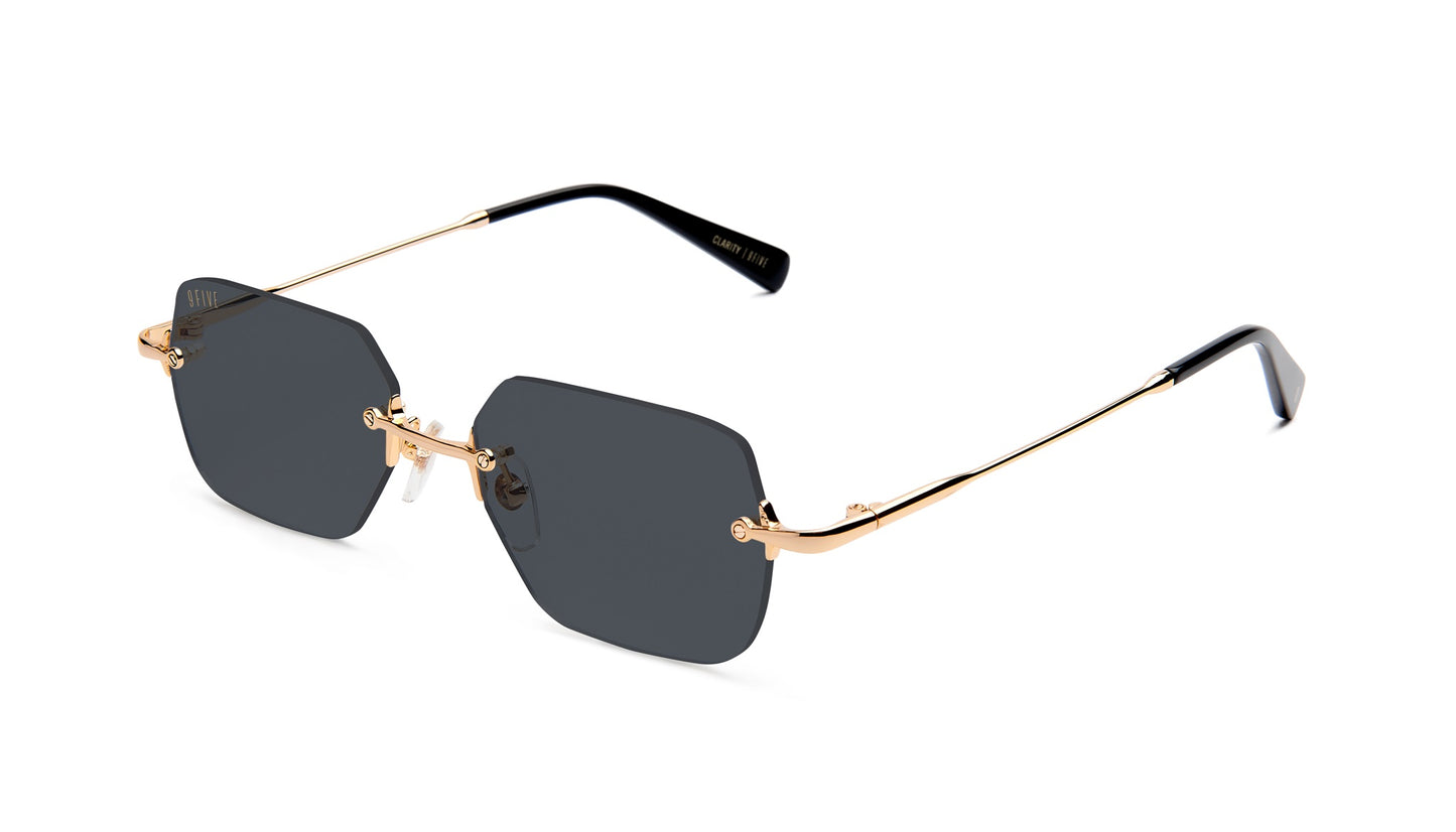 9FIVE Clarity Lite Gold Sunglasses