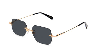 9FIVE Clarity Lite Gold Sunglasses