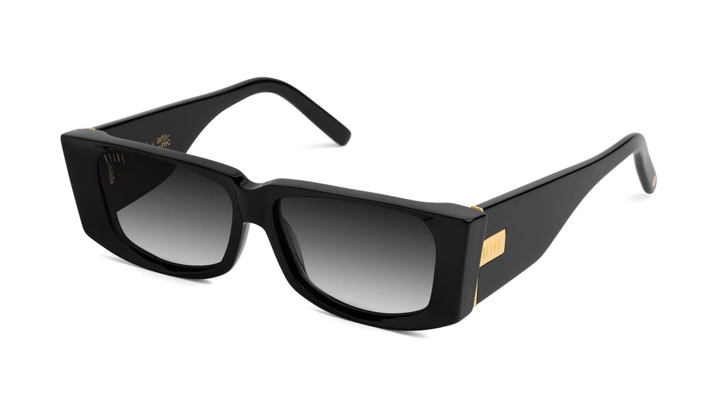 9FIVE Angelo Black & Gold - Gradient Sunglasses