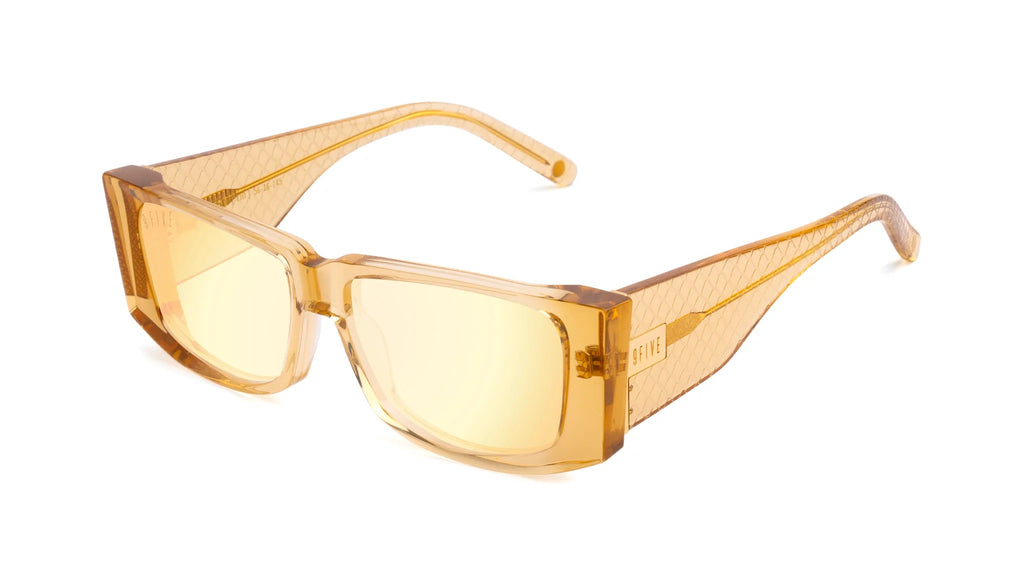 9FIVE Angelo Gold Scale – Reflective Gold Sunglasses - Limited