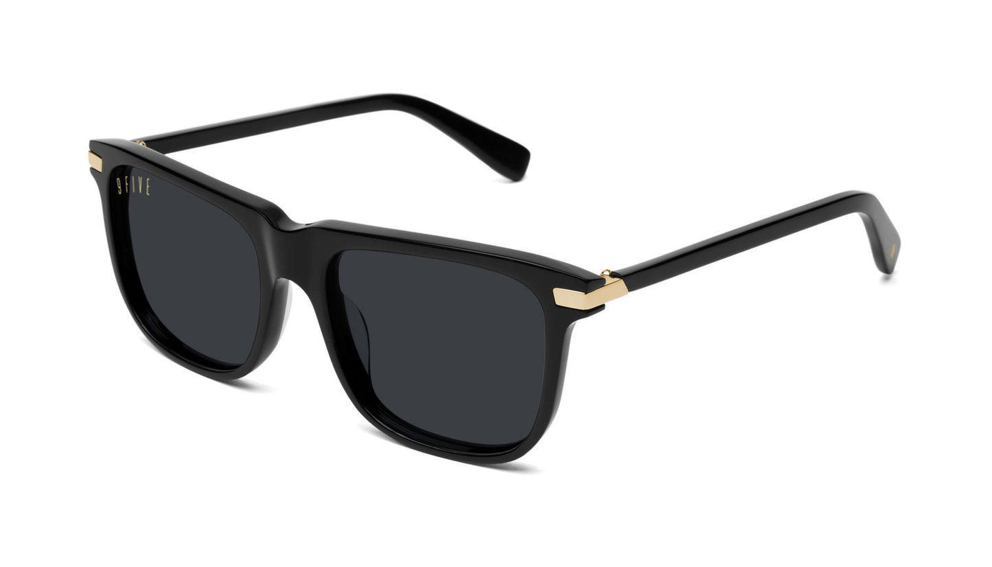 9FIVE Atlas Black &amp; Gold Sunglasses