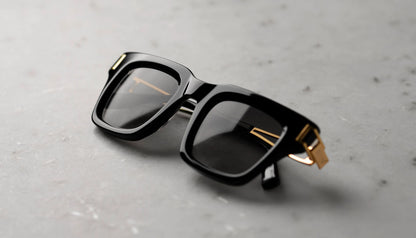 9FIVE Avenue Black & Gold Sunglasses