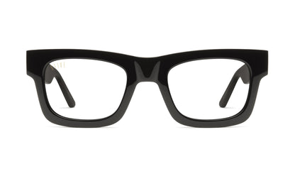 9FIVE Ayden Black Clear Lens Glasses