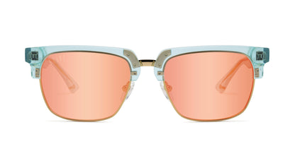 9FIVE Belmont Tiffany &amp; Gold - Reflective Sunglasses - Limited