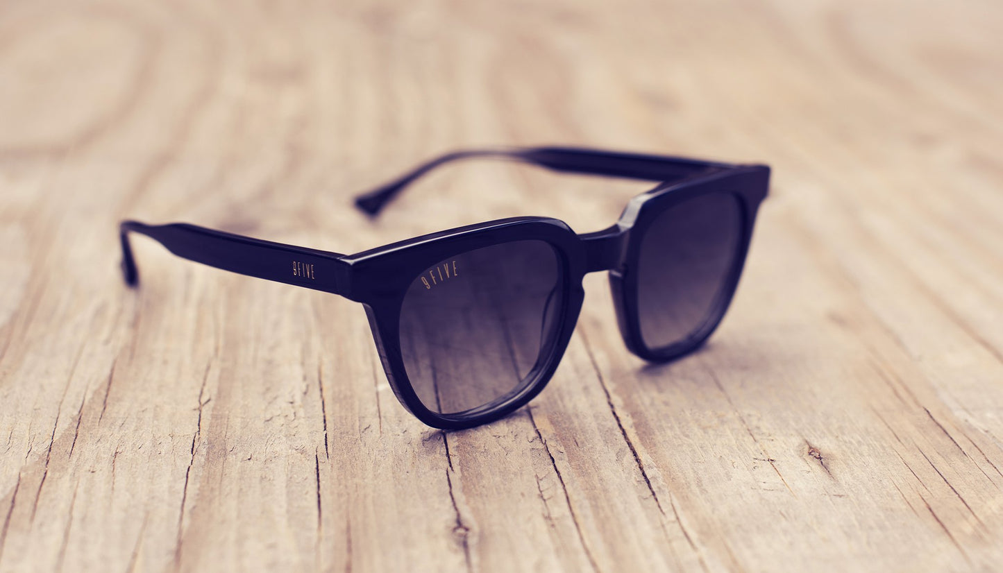 9FIVE Dean Black Sunglasses