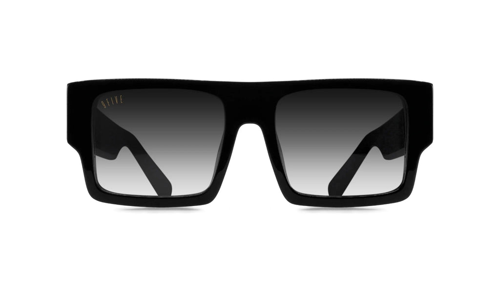 9FIVE Diego Black & Gold - Gradient Sunglasses