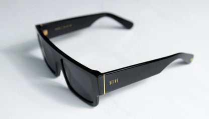 9FIVE Diego Black & Gold Sunglasses