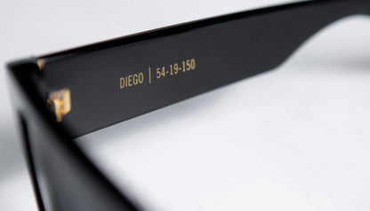 9FIVE Diego Black & Gold Sunglasses