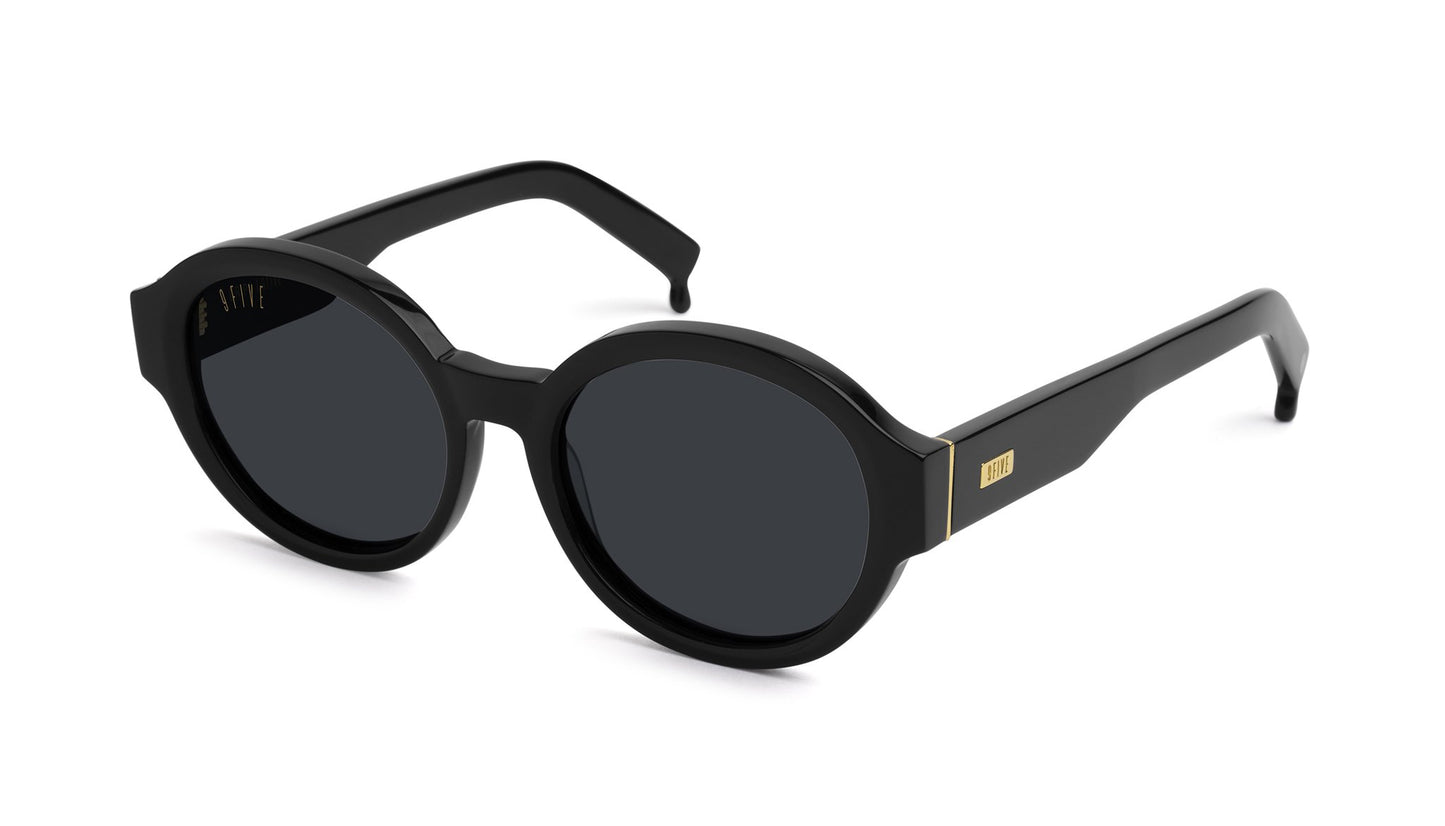 9FIVE Drips Black &amp; Gold Sunglasses