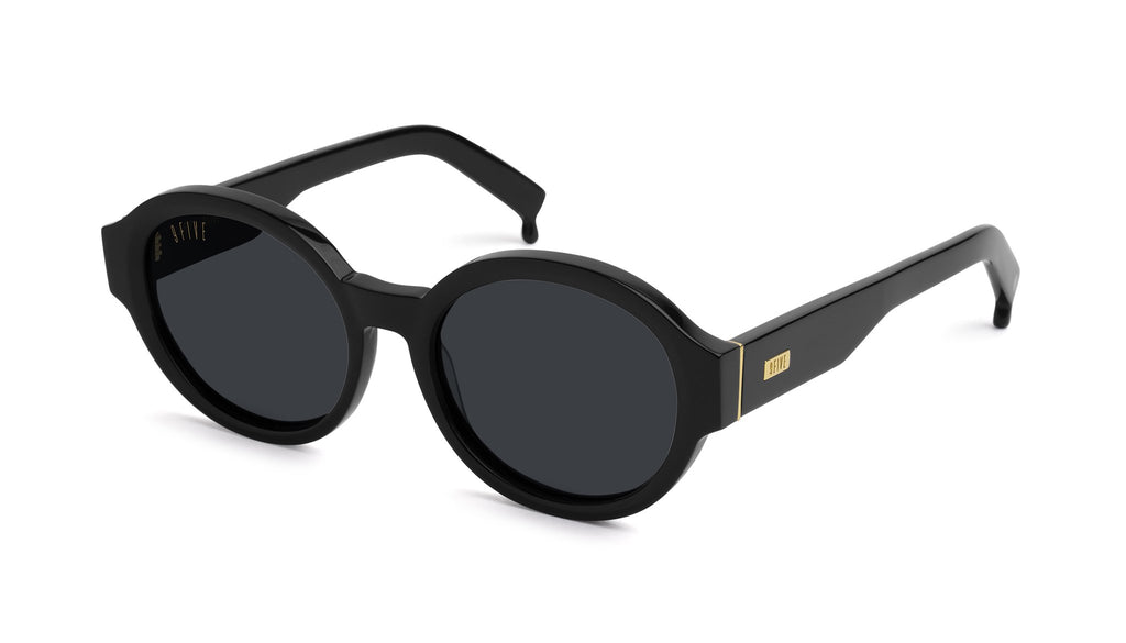 9FIVE Drips Black & Gold Sunglasses