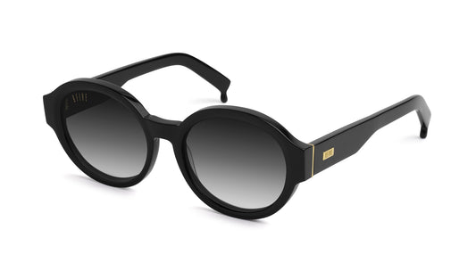 9FIVE Drips Black &amp; Gold - Gradient Sunglasses