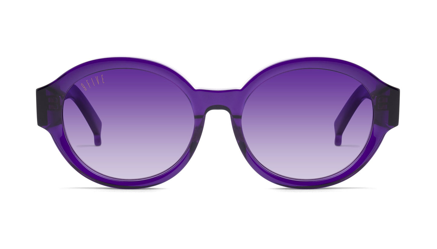 9FIVE Drips Showtime Purple &amp; Gold - Purple Gradient Sunglasses - Limited