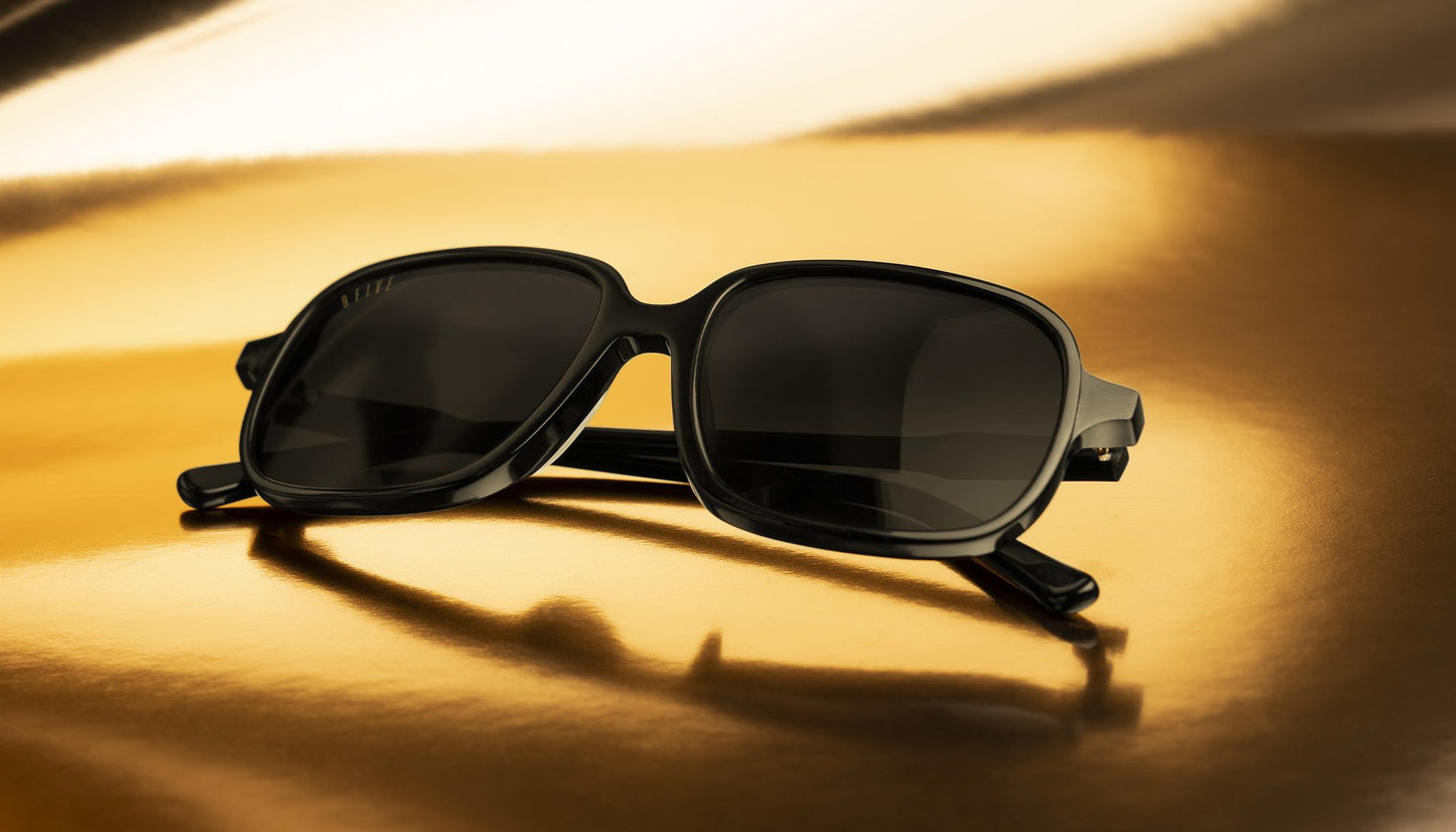 9FIVE Fronts Black &amp; Gold Sunglasses