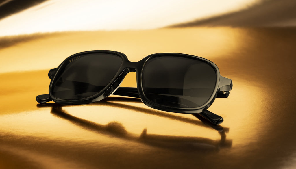 9FIVE Fronts Black & Gold Sunglasses