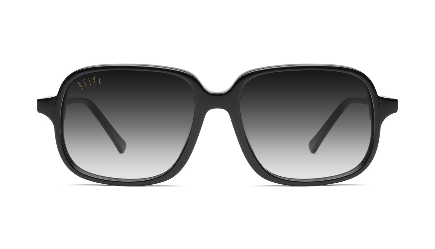 9FIVE Fronts Black &amp; Gold - Gradient Sunglasses