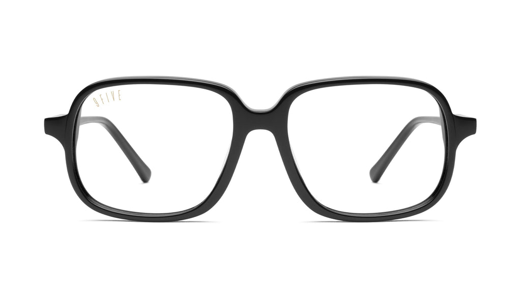 9FIVE Fronts Black & Gold Clear Lens Glasses