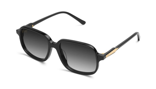 9FIVE Fronts Black &amp; Gold - Gradient Sunglasses