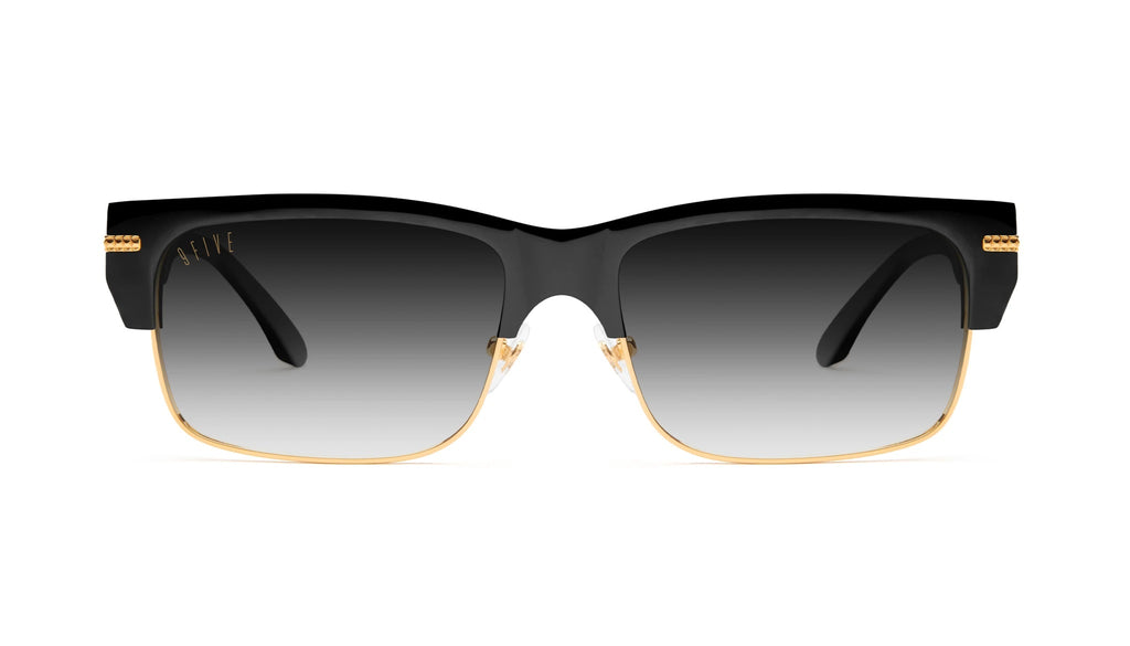 9FIVE Greens LX Black & Gold - Gradient Sunglasses