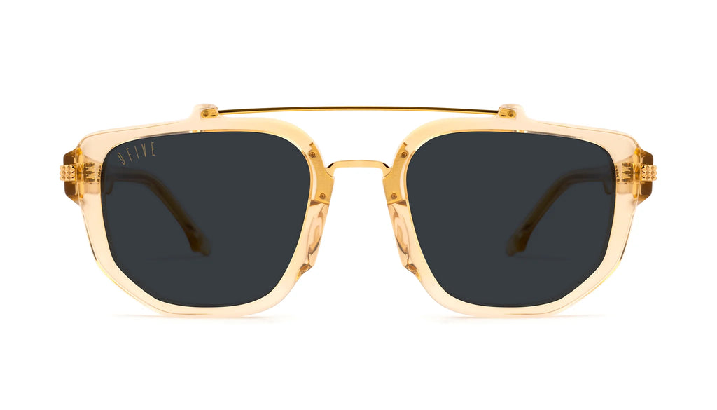 9FIVE Lawrence Gold Scale Sunglasses - Limited