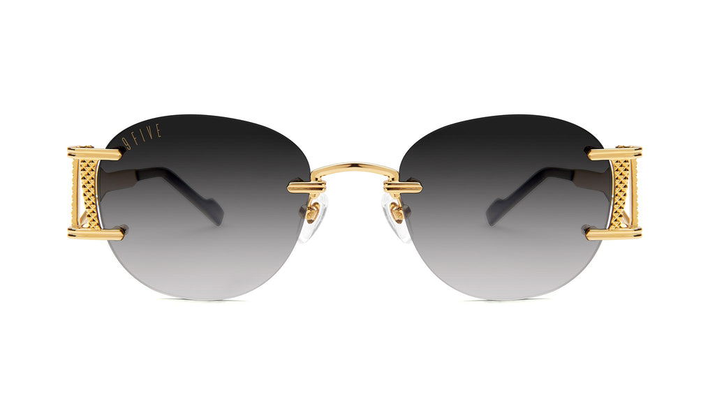 9FIVE Legacy Lite Black & Gold - Gradient Sunglasses