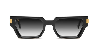 9FIVE Locks Black & Gold - Gradient Sunglasses