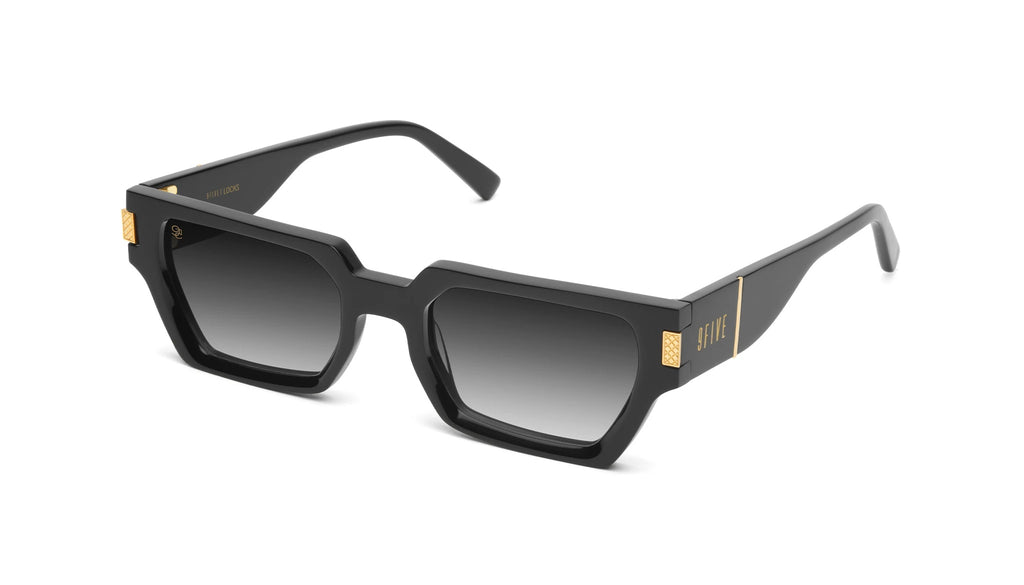 9FIVE Locks Black & Gold - Gradient Sunglasses
