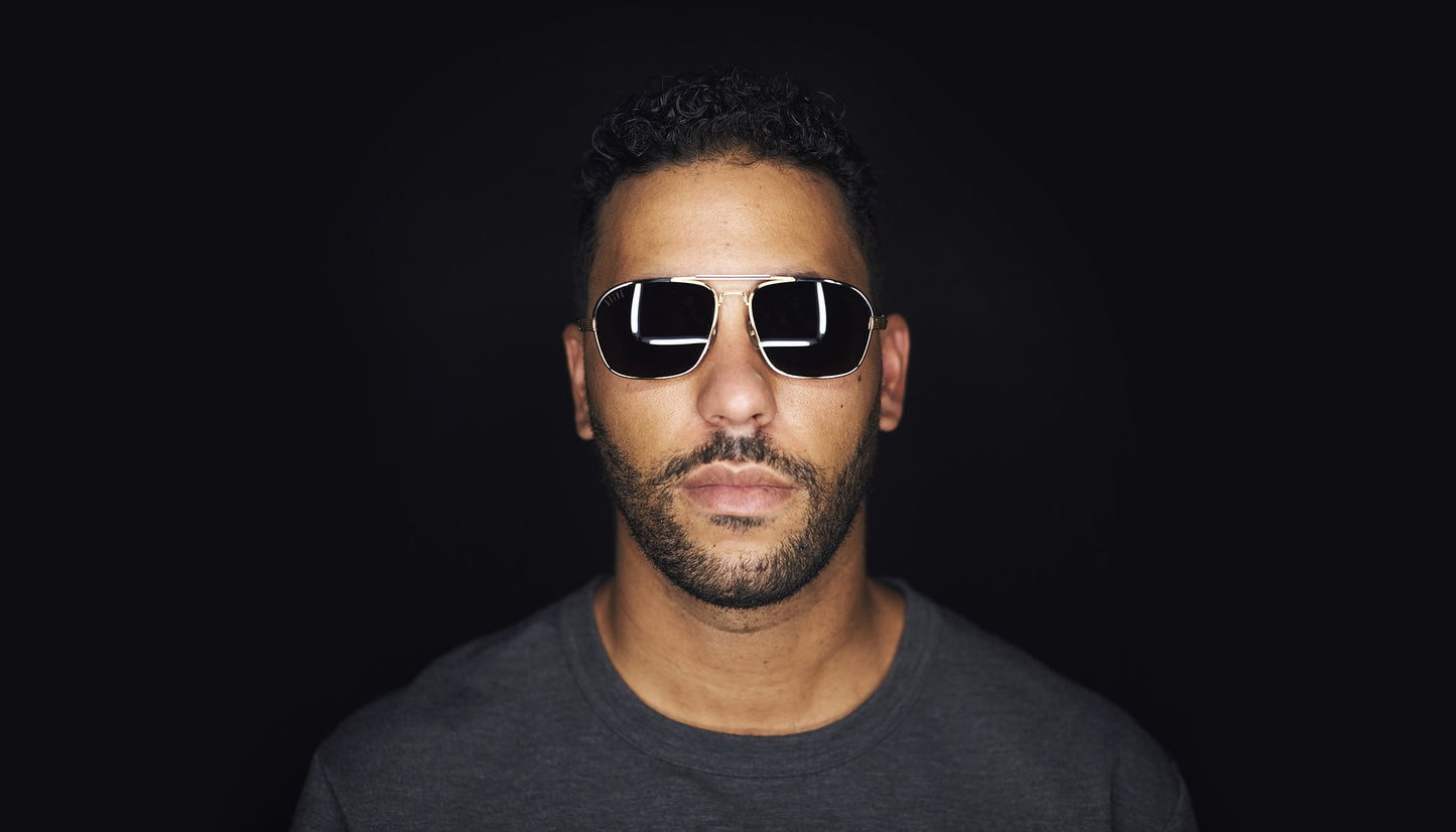 9FIVE AVIAN 24K Gold Sunglasses