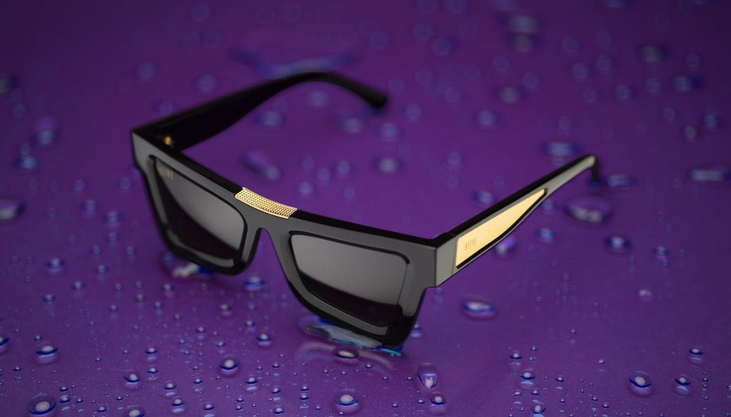 9FIVE Marauder Black & Gold Sunglasses