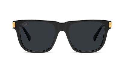 9FIVE Ocean Black &amp; Gold Sunglasses