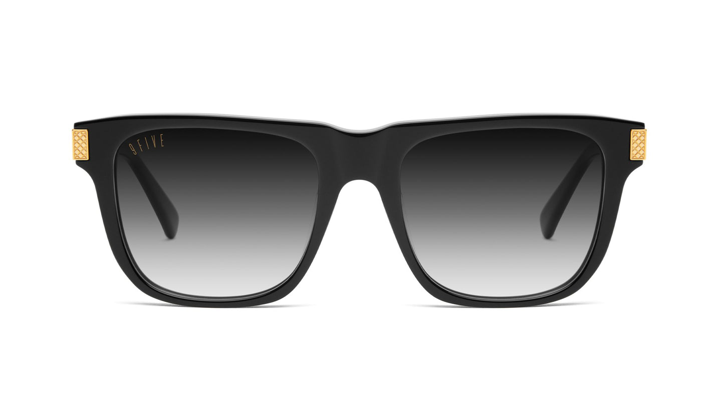 9FIVE Ocean Black &amp; Gold - Gradient Sunglasses