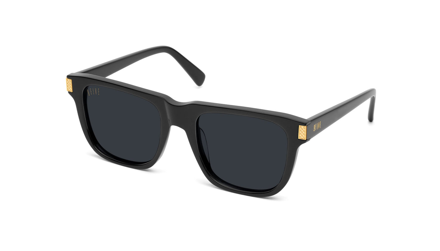 9FIVE Ocean Black &amp; Gold Sunglasses