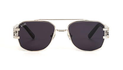 9FIVE Royals Black &amp; Platinum Sunglasses