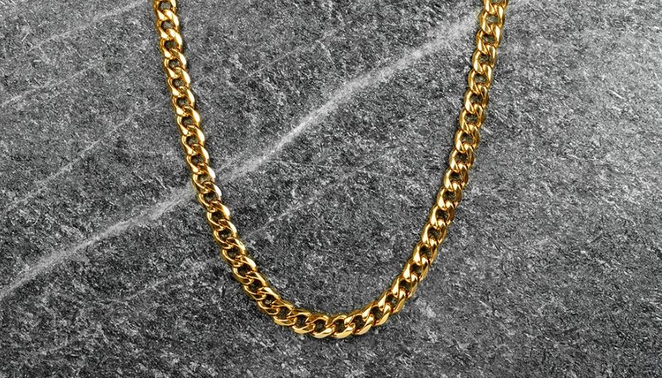 9FIVE Gold Cuban Chain